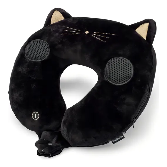 Imaginarium Almofada massageadora speaker gato Preto Foto 1