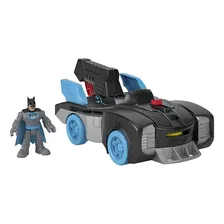 Imaginext Batm贸vel Bat-tech Batman DC Super Friends Com Luz Mattel Gwt24 Foto mini 3