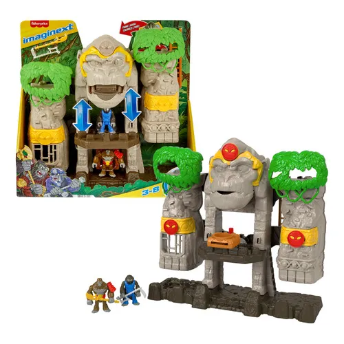 Imaginext Conjunto Fortaleza Do Gorila Mattel Gyx00 Foto 1