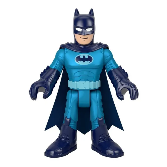 Imaginext Dc Super Friends Figura Xl Batman Azul Foto 1