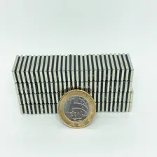 Imãs De Neodimio Retângulo Super Forte 20x10x2mm N35 - 10 Unidades Foto mini  3