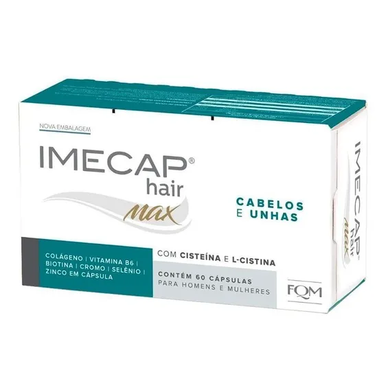 Imecap Hair Max Com 60 Cápsulas Foto 1