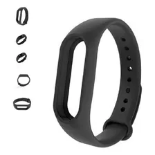IMP Pulseira Mi Band 4 Miband 3 Preta Silicone Para Relógio Cor Preto Foto mini  2