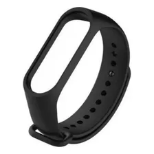 IMP Pulseira Mi Band 4 Miband 3 Preta Silicone Para Relógio Cor Preto Foto  mini 1