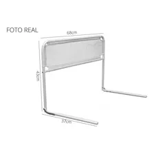 Império Diano kit 2 grades de cama grade cama 68x43cm branco aço Foto mini 2