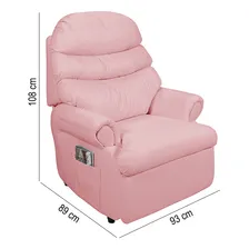 Império Estofados Barão Sofá Rosa 309 Corano Foto mini  2