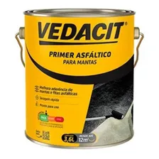 Impermeabilizante Asfáltico Para Mantas Vedacit Primer 3,6l Foto mini 1