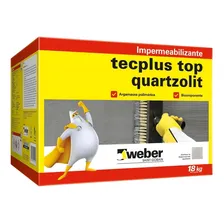 Impermeabilizante Tecplus Top Cinza Quartzolit 18kg Foto mini 1
