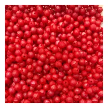 IMPORTADA/CHINA BOLA PLASTICA CRAQUELADA Vermelho Bola Unidade 1 440 1 8 mm 100 g Foto mini 3