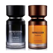Impression Edp 100ml + Impression In Black Edp 100ml Eudora Foto  mini 1