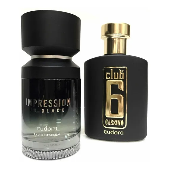 Impression In Black Eau De Parfum + Club 6 Cassino Eudora Foto 1