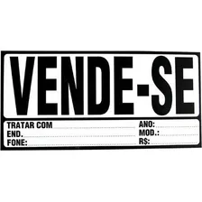Impresso Administrativo Cartaz Vende-se 155x325mm - Tamoio Foto mini 1