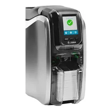 Impressora de cartões e crachás Zebra Zc300 Sublimação 110 V/220 V Foto mini  3