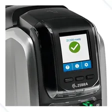 Impressora de cartões e crachás Zebra Zc300 Sublimação 110 V/220 V Foto mini 4