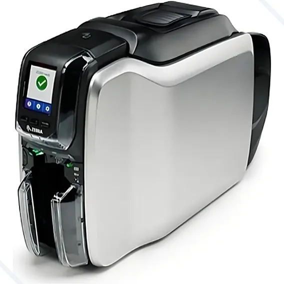 Impressora de cartões e crachás Zebra Zc300 Sublimação 110 V/220 V Foto 1