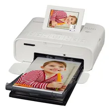 Impressora Fotográfica Compacta Canon Selphy Cp1300 Branca Foto  mini 1