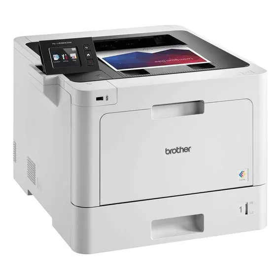 Impressora impressora monocromática Brother HL-L5212DN Branco 127V Foto 1