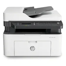 Impressora multifuncional branca Hp 137fnw Laser MFP Foto  mini 1