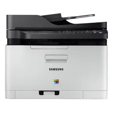 Impressora multifuncional cor Samsung Xpress SL-C480FW 127V Foto mini 1