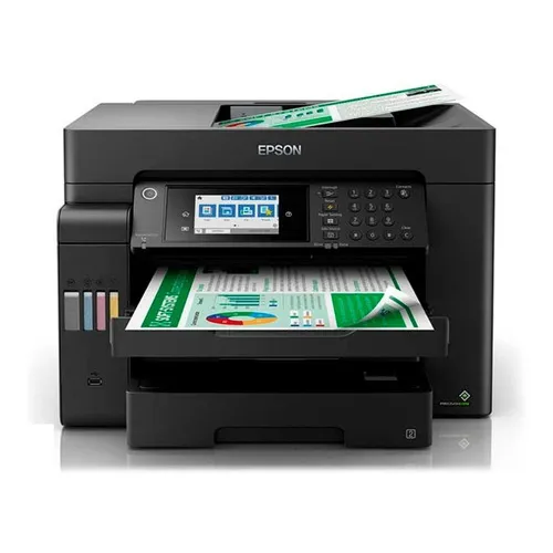 Impressora multifuncional Epson L15150 Eco Tank A3 Tc cor preta Foto 1