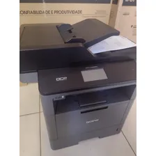 Impressora multifuncional monocromática Brother DCP-L5652DN 127V Foto mini 2