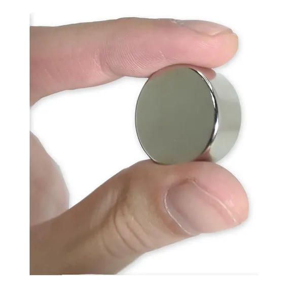 Imãs De NeodÃmio N45 Super Forte 22mm X 10mm - 2peças Foto 1