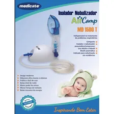 Inalador Nebulizador Compacto Medicate Md 1500t Foto mini 4