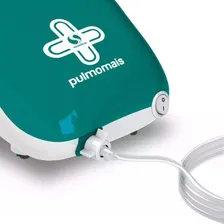 Inalador Nebulizador Pneumatico Pulmomais + Cor Verde/branco 127v/220v Foto mini 3