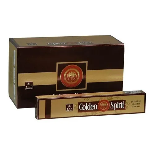 Incenso Balaji Indiano Massala Golden Spirit Premium 15g Foto 1