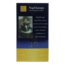 Incenso Cascata Backflow Massala Balaji Nag Champa 10 Cones Foto mini 4