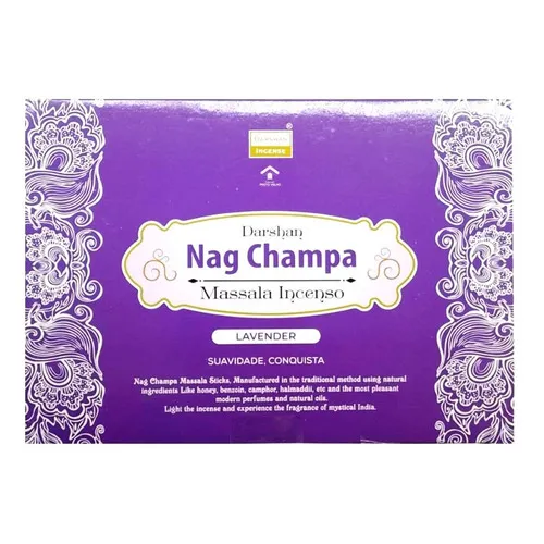 Incenso Darshan Nag Champa Lavender - Lavanda . Foto 1