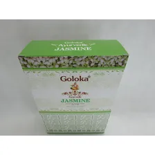 Incenso Goloka Ayurvedic Massala Jasmine Jasmim Foto mini 3