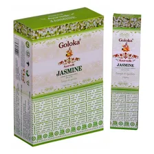 Incenso Goloka Ayurvedic Massala Jasmine Jasmim Foto mini 1