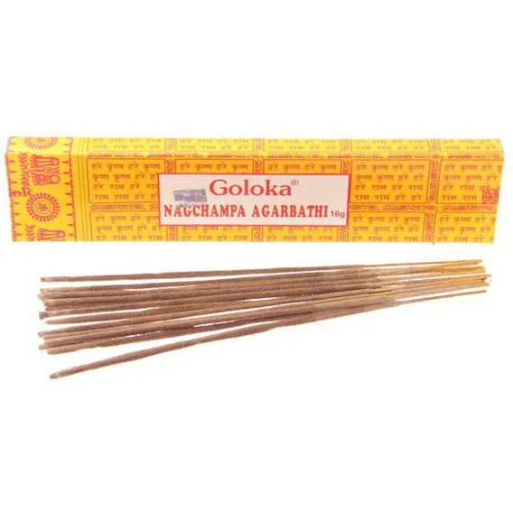 Incenso Goloka Nag Champa Foto 1