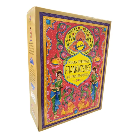 Incenso Indian Heritage Frankincense Massala 12cxs13 Varetas Foto 1