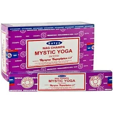 Incenso Indiano De Massala Satya Mystic Yoga 15g Foto  mini 1