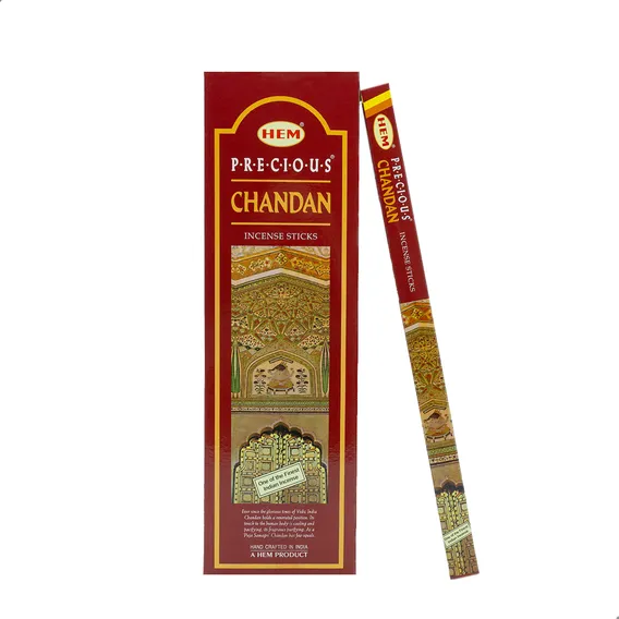 Incenso Indiano Precious Chandan Hem 200 Varetas Foto 1