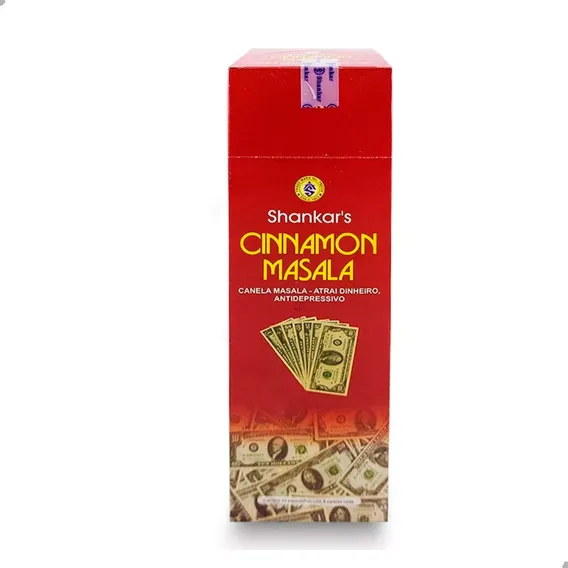 Incenso Indiano Shankar Cinnamon Canela 10cx8vr Foto 1