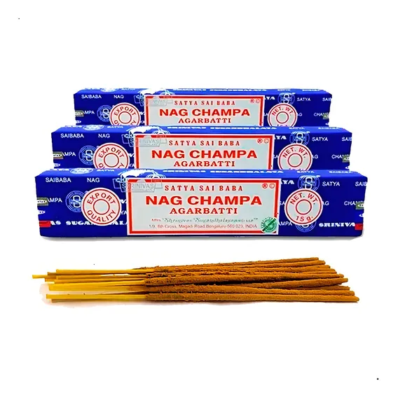 Incenso Nag Champa Satya Massala Kit 3 unidades Foto 1