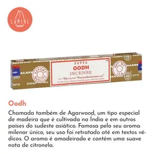 Incenso Nag Champa Satya Sai Baba Fragrância Oodh Foto  mini 1
