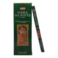 Incenso Natural Hem - Dama Da Noite 8 Varetas Foto mini  3