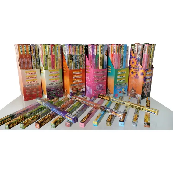 Incenso Special Blend Sortidos 25 Caixas C/ 8 Varetas Full Foto 1
