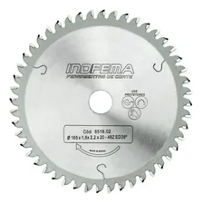 Indfema 8516.02 Disco Serra Mdf Serra Trilho Makita Sp6000 Maksiwa Sct1300i Cor Prata Foto mini 1