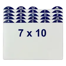 Indice Para Fichario A-z 7x10 Cartao Acrimet Foto mini 2