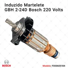 Induzido Bosch P/martelete Gbh2-24d 220v F000605184 Foto mini 2