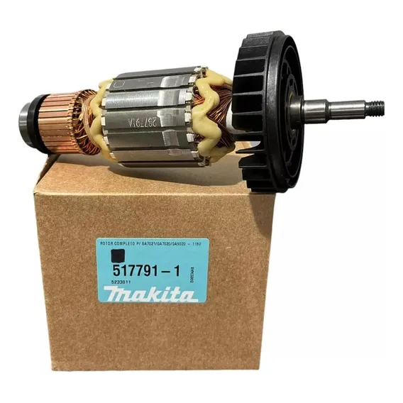 Induzido Cpl P/ Esmerilhadeira Sa7021 Ga9020 127v Makita Foto 1