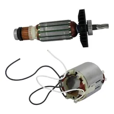 Induzido e Estator 110V Para Martelete Makita Hr2450 Foto mini 1