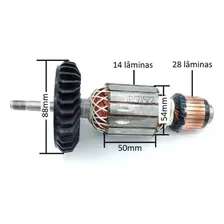 Induzido Esmerilhadeira Gws 21-230 220v F000605225 Bosch Foto mini 2
