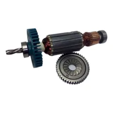 Induzido Furadeira Hp1620 Hp1640 220v + Engrenagem Makita Foto mini 1