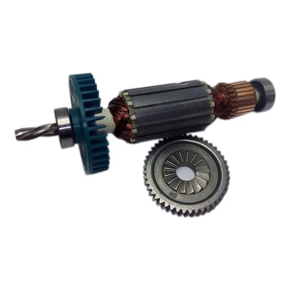 Induzido Furadeira Hp1620 Hp1640 220v + Engrenagem Makita Foto 1